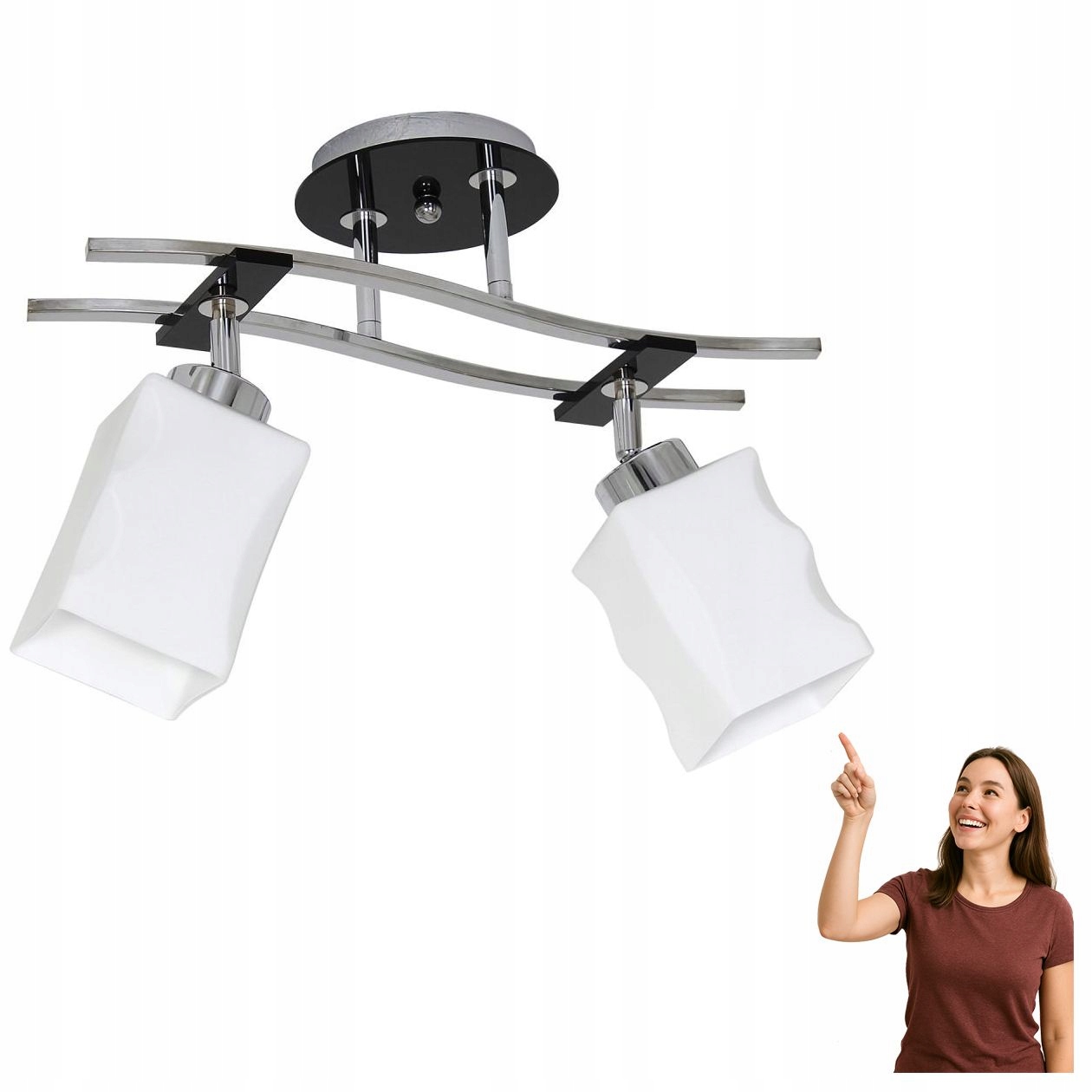 Lampa reflektor spot dvojitý Derby 789 Luminex