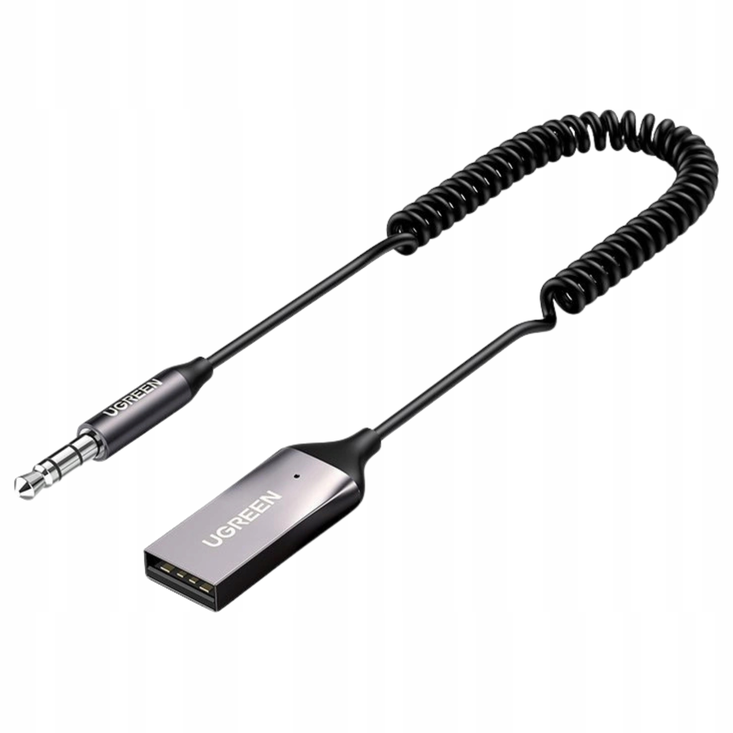 Ugreen odbiornik dźwięku Bluetooth 5.3 kabel Usb adapter audio Aux jack cza