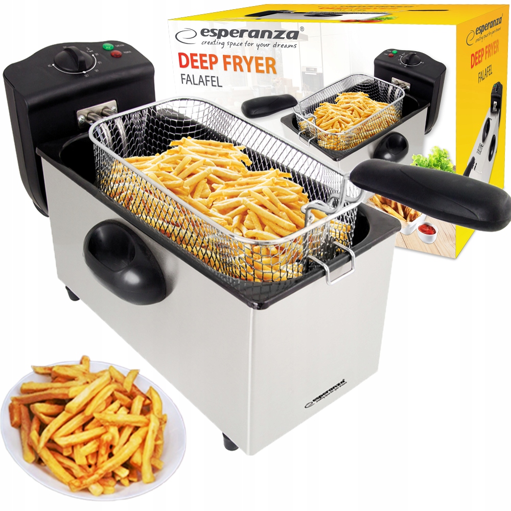 Velká Olejová Fritéza Tradiční Fritéza 3 L