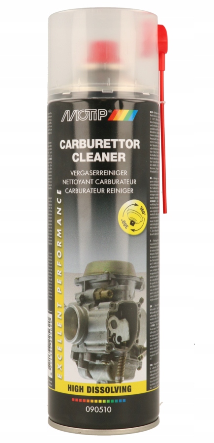 Motip 090510 Środek Do Czyszczenia Gaźników 500ml