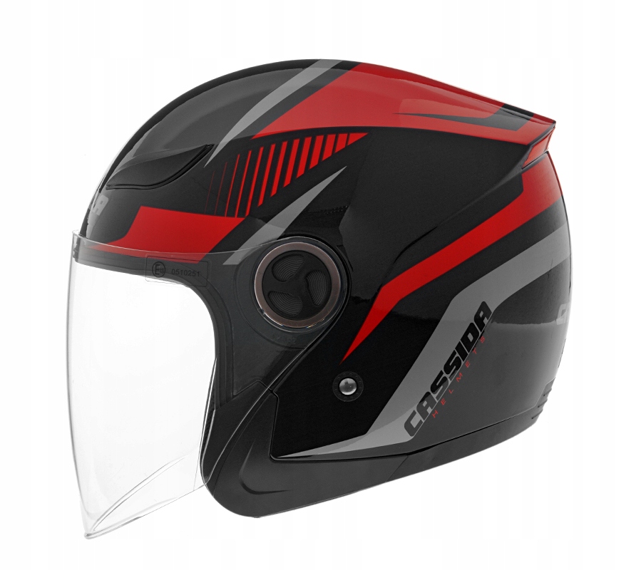 CASSIDA KASK MOTOCYKLOWY SKUTER LINIA ECO ODBLASK Producent inny