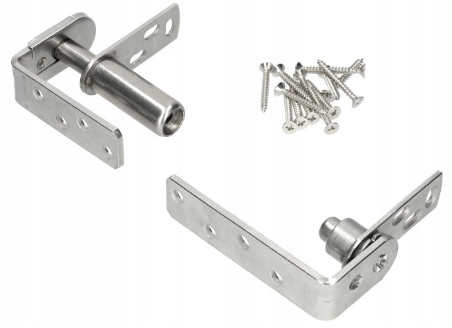 Kyvadlový Nábytkový Závěs 25 x 100 mm Pivot Horní Spodní Část Pro Nábytek Dveří