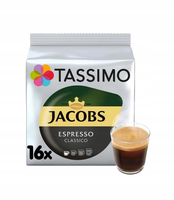 Kapsułki Jacobs Tassimo Espresso Classico 16 kaps.