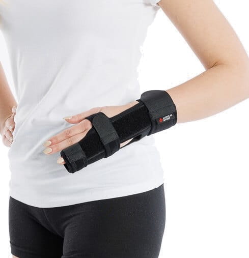 

Szynowa Orteza Palca Ręki Stabilizator Palców uni