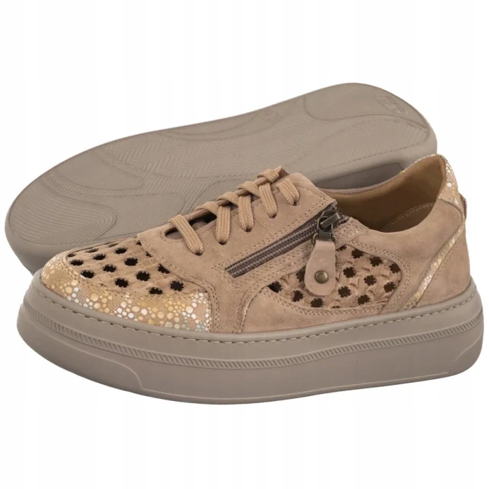 Dámské tenisky Maciejka Béžová 07317-04/00-1 Béžová