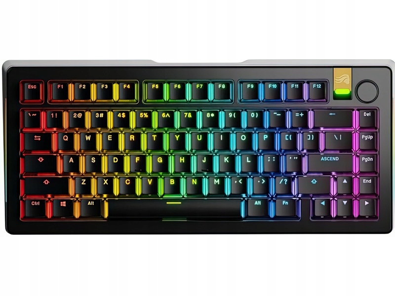 Glorious Gmmk 3 Pro 65% He Prebuilt mechanická klávesnica čierna