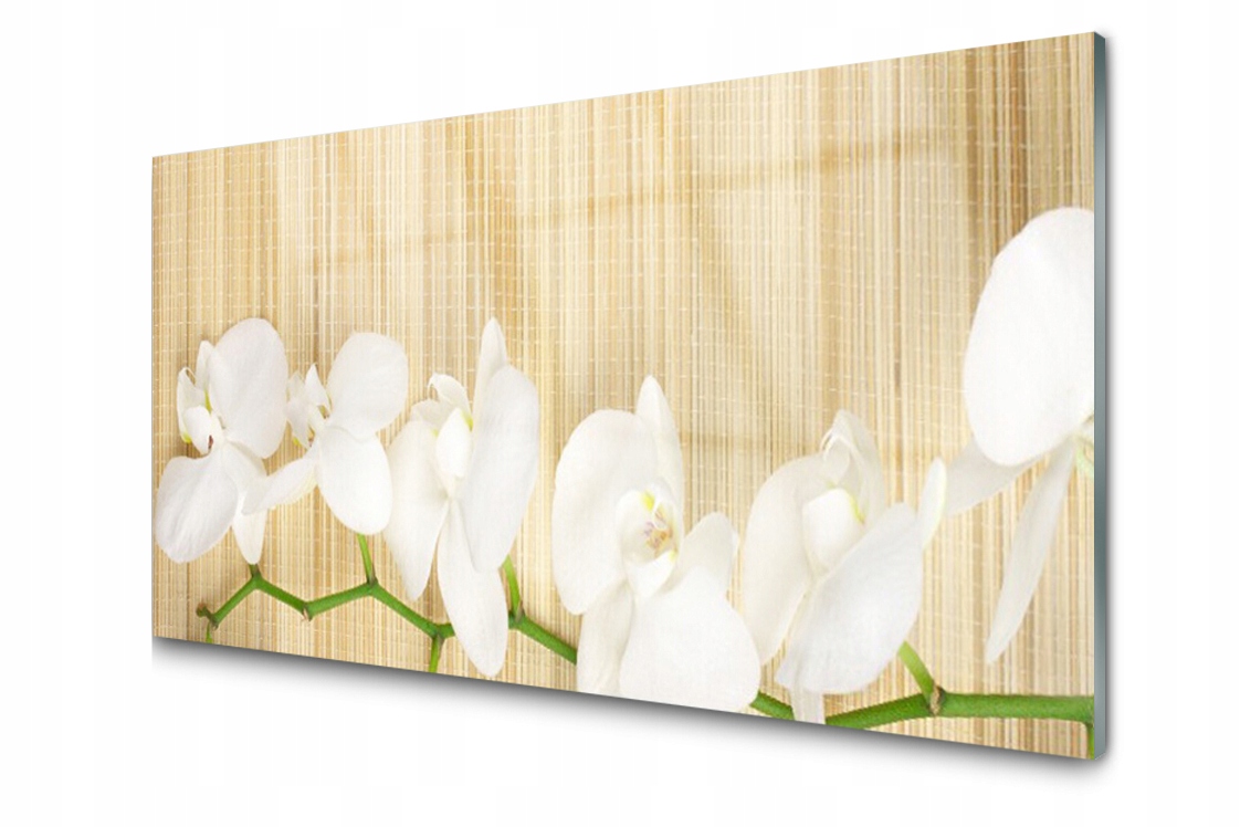 

Panel szklany dekor Kwiaty Roślina 120x60 + Klej