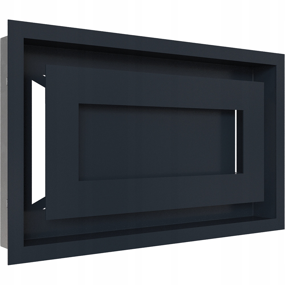 Krbová ventilačná mriežka Wind 22x37 grafitová