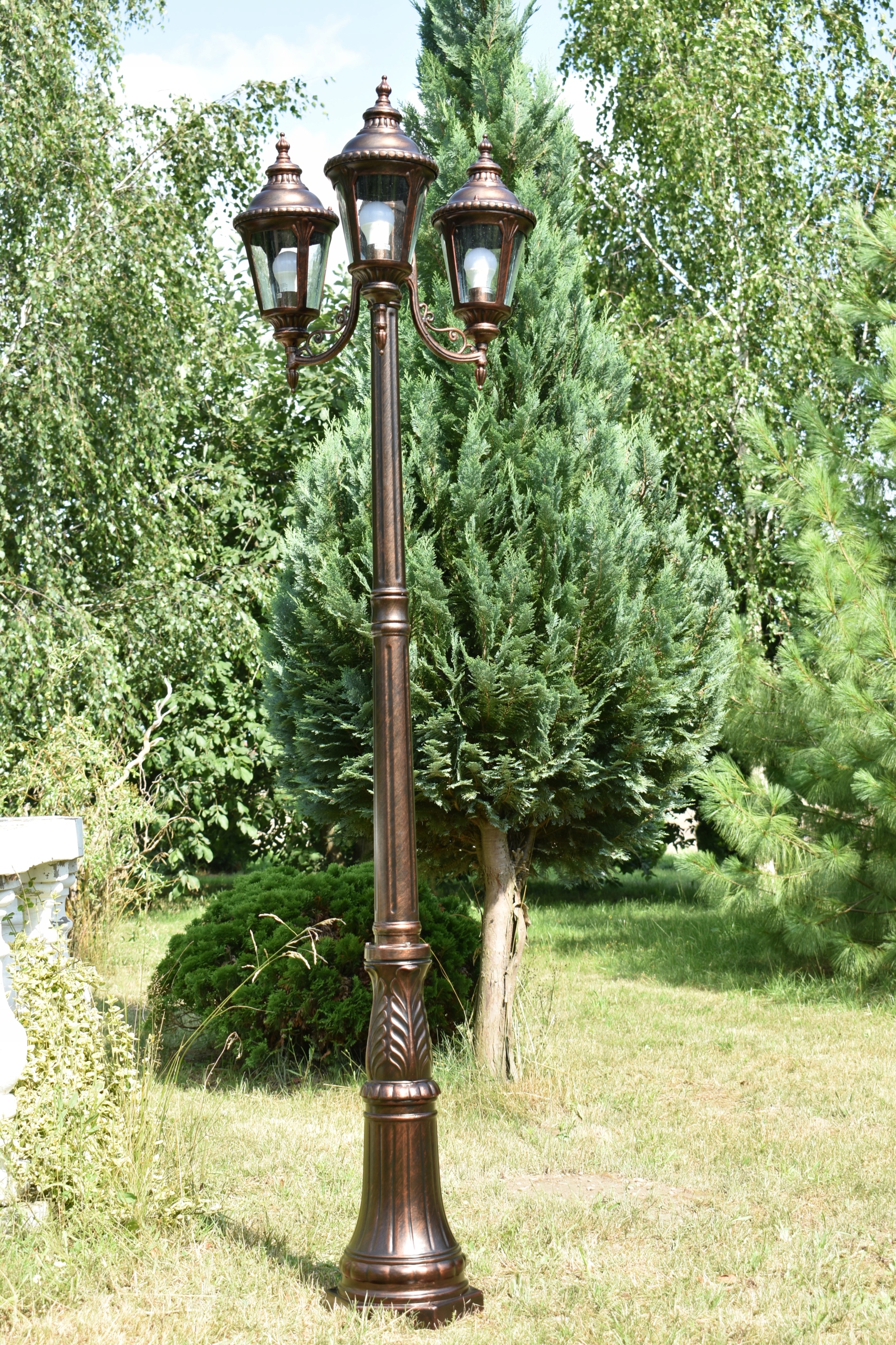 Latarnia ogrodowa BRĄZ/MIEDŹ BARBADOS 3F Nowość! EAN (GTIN) 5902150184430