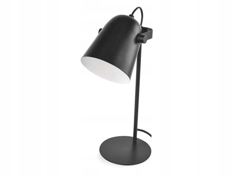 Stolní lampa Nina na žárovku E27, černá
