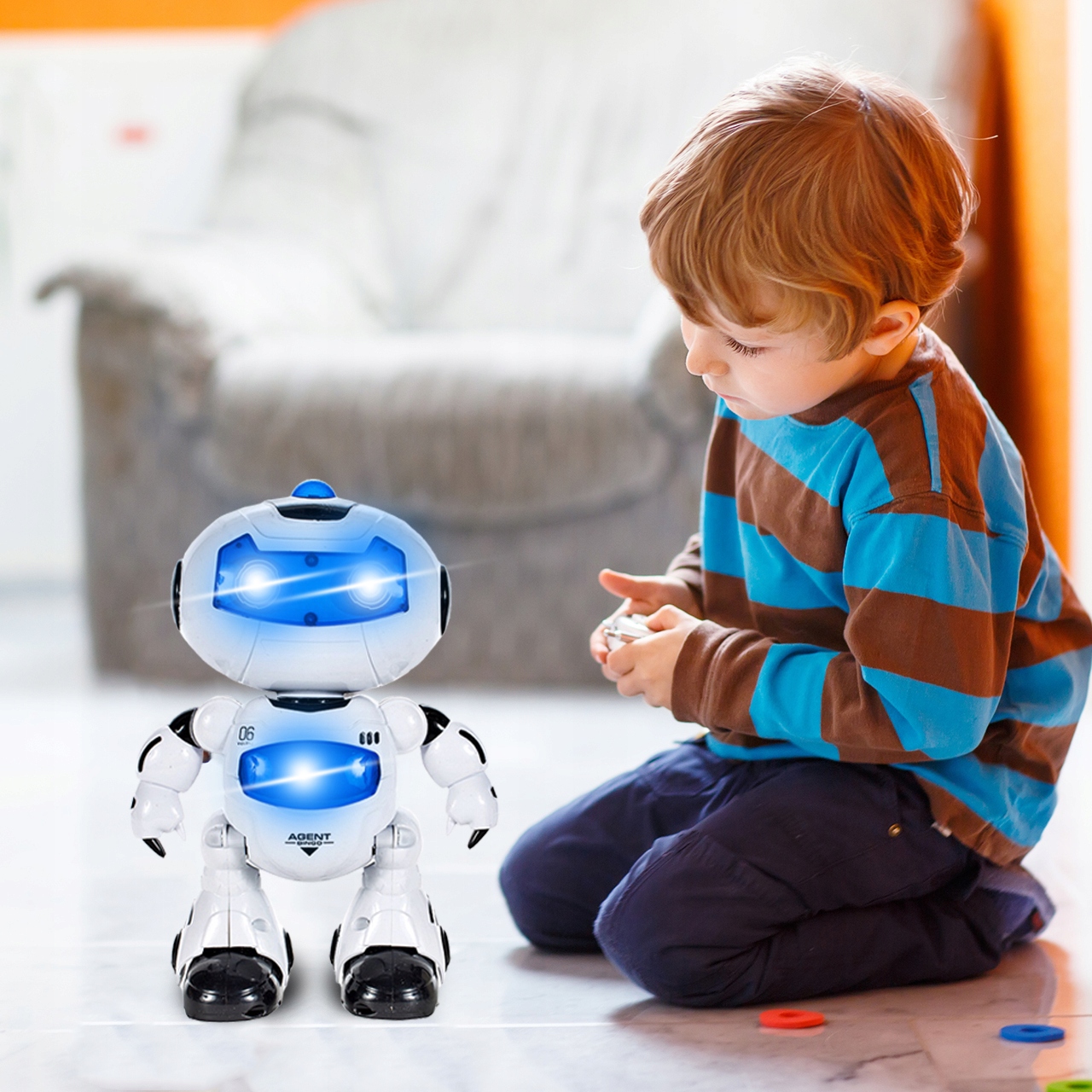 ROBOT NA PILOTA Zdalnie Sterowany AGENT WILO RC Wysokość produktu 23 cm