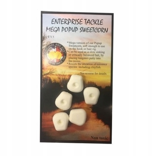 Enterprise Tackle Pop Up Sweet Corn White duża sztuczna kukurydza