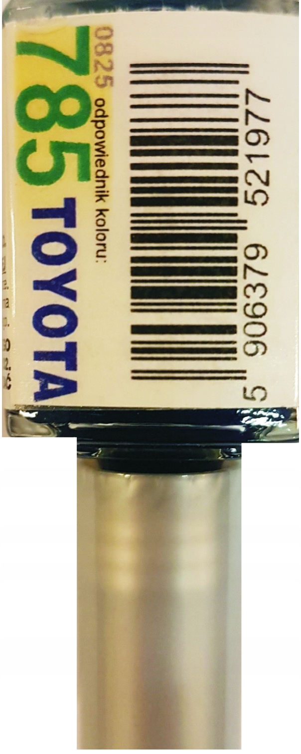 Toyota 785 Dark Teal Lakier Samochodowy Zaprawka Do Rys 10ML Arasystem