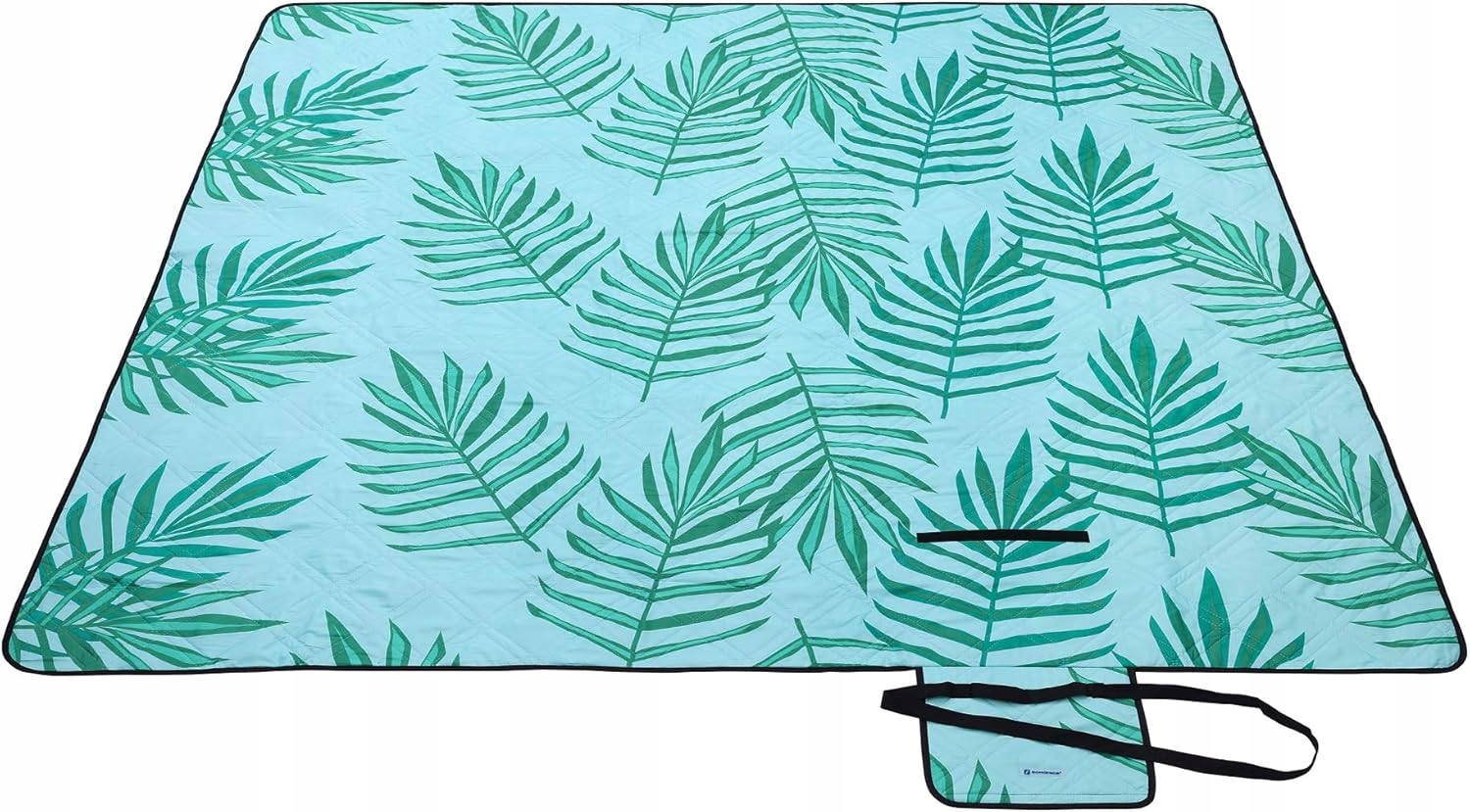 Pikniková deka 200 x 200 cm voděodolná, skládací, vhodná pro praní 4 až 6 osob.