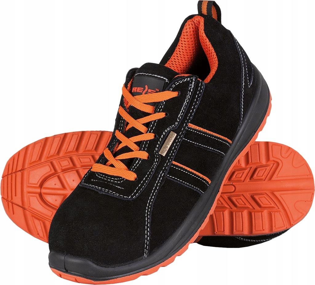 Buty robocze ochronne adidasy skórzane lekkie Reis r. 43