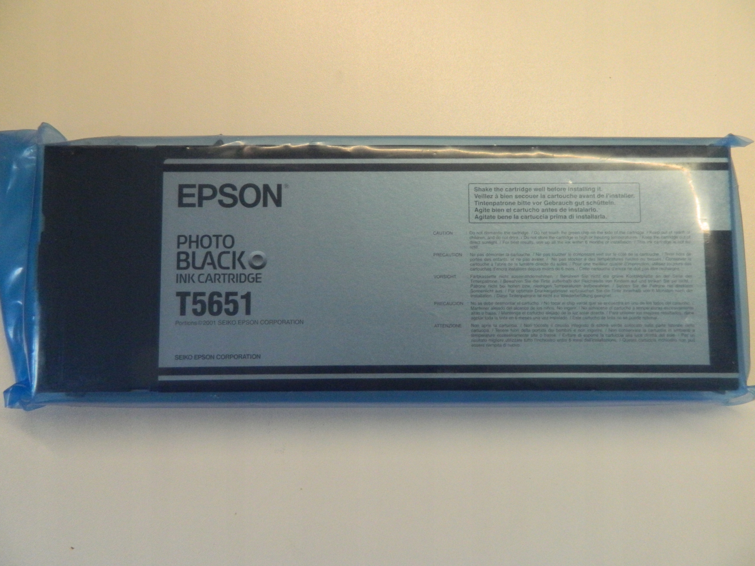 Tusz Epson T5651 Photo Black Originál Pro 4800 4880