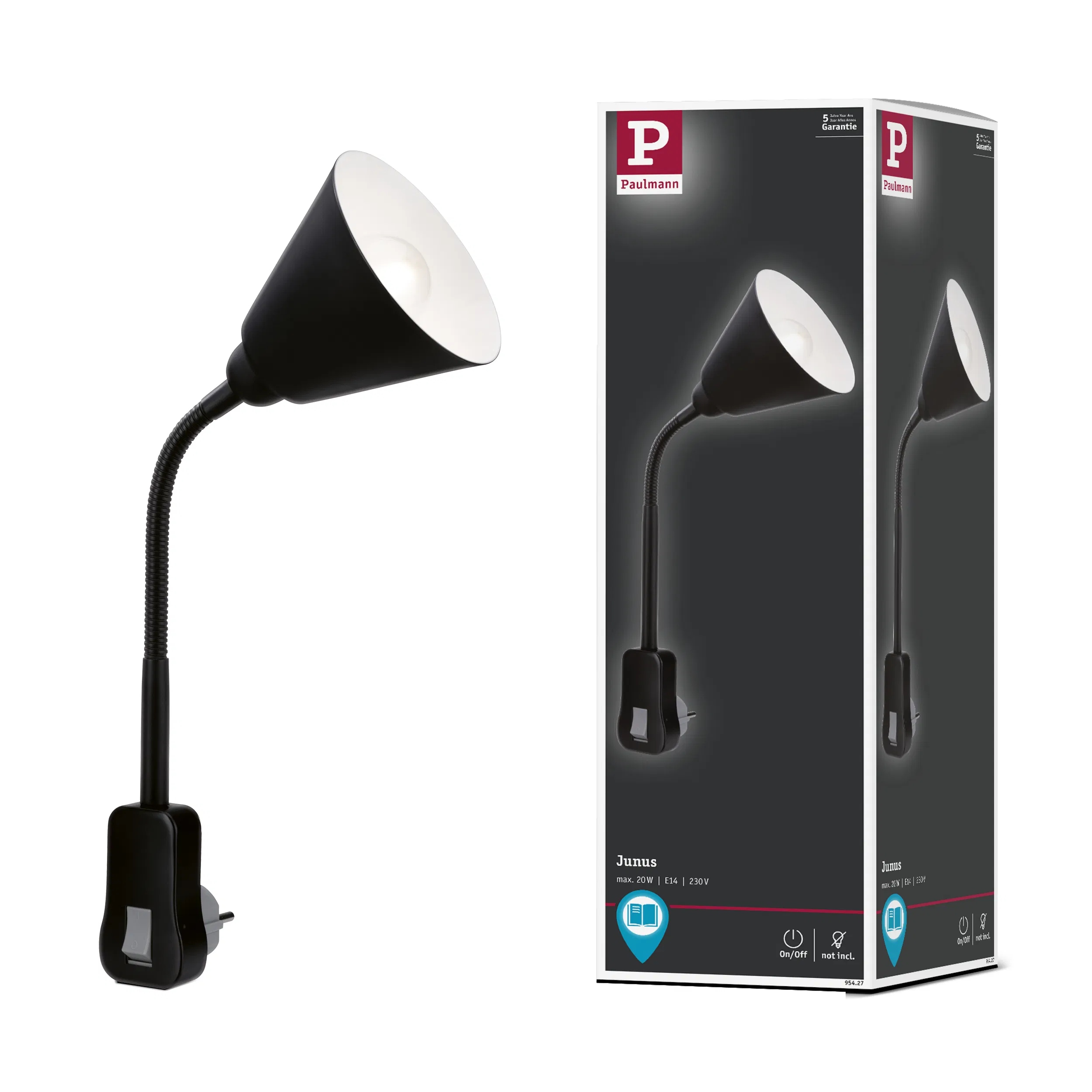 Paulmann Lampa wtykowa Junus