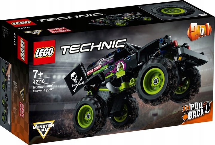 

Lego Technic Monster Jam Grave Digger Zestaw 42118
