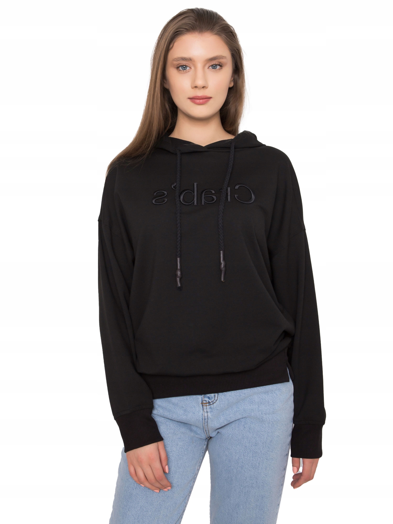 

Stylowa wygodna Bluza damska z Katurem - L