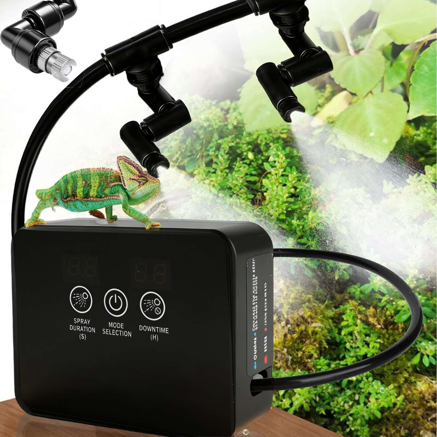 Levně Inteligentní Zvlhčovač Pro Terária, Inteligentní Multifunkční Systém Kropení