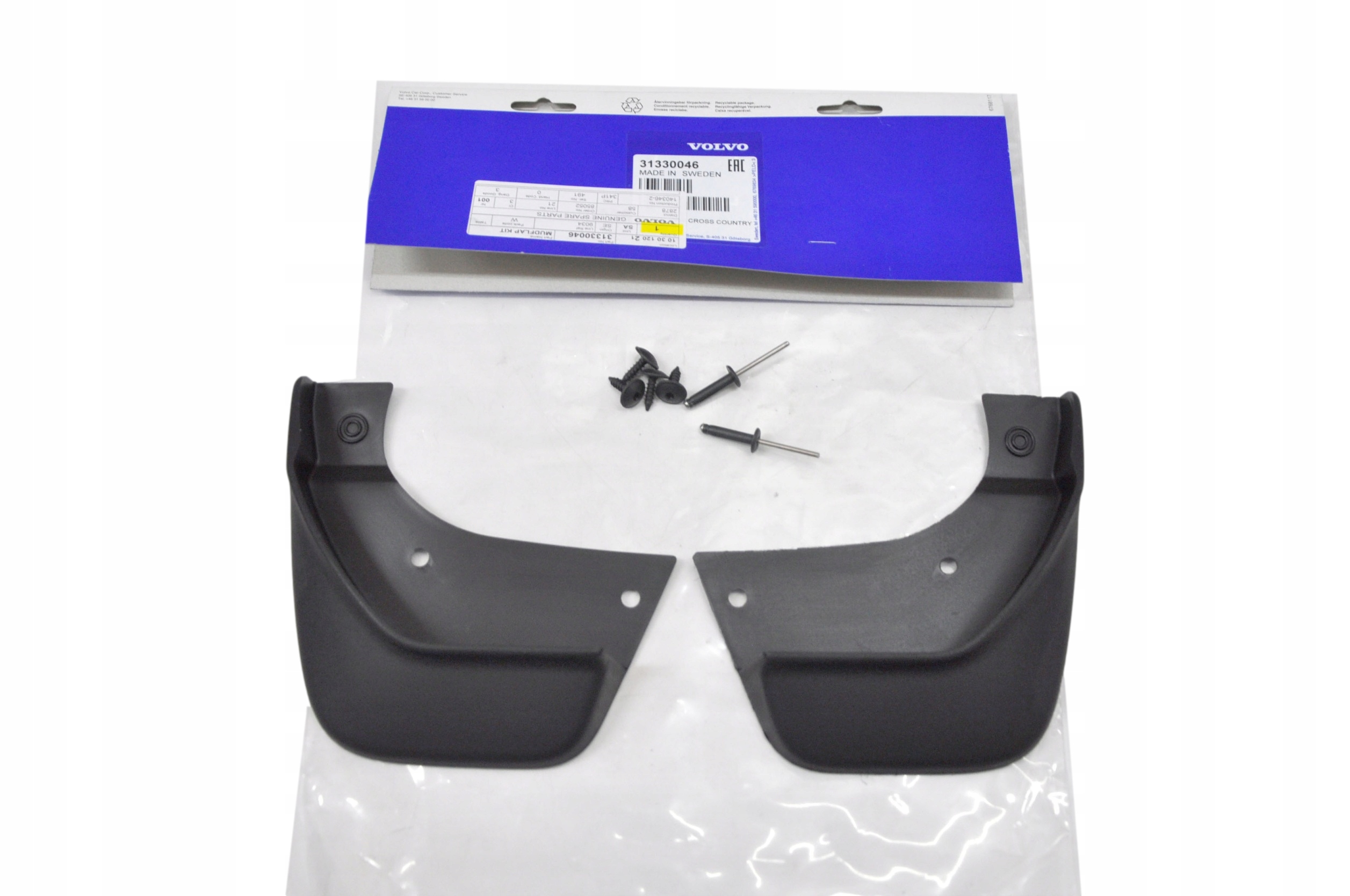 VOLVO V40CC przednie chlapacze oryginal kpl OE Stan opakowania oryginalne