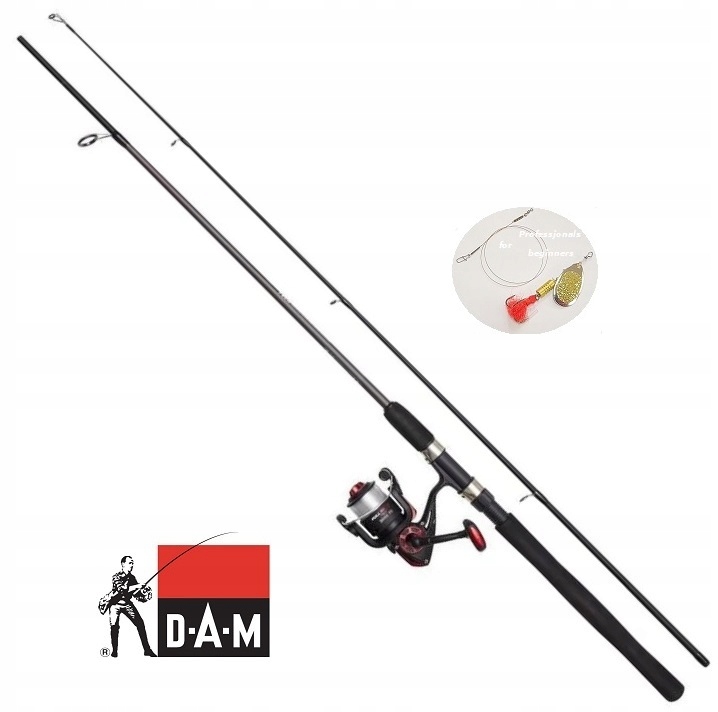 Zestaw Spinnigowy Dam Full Tech 2,70m G.w. 10-40gr koł.3000FD D.T.139cm