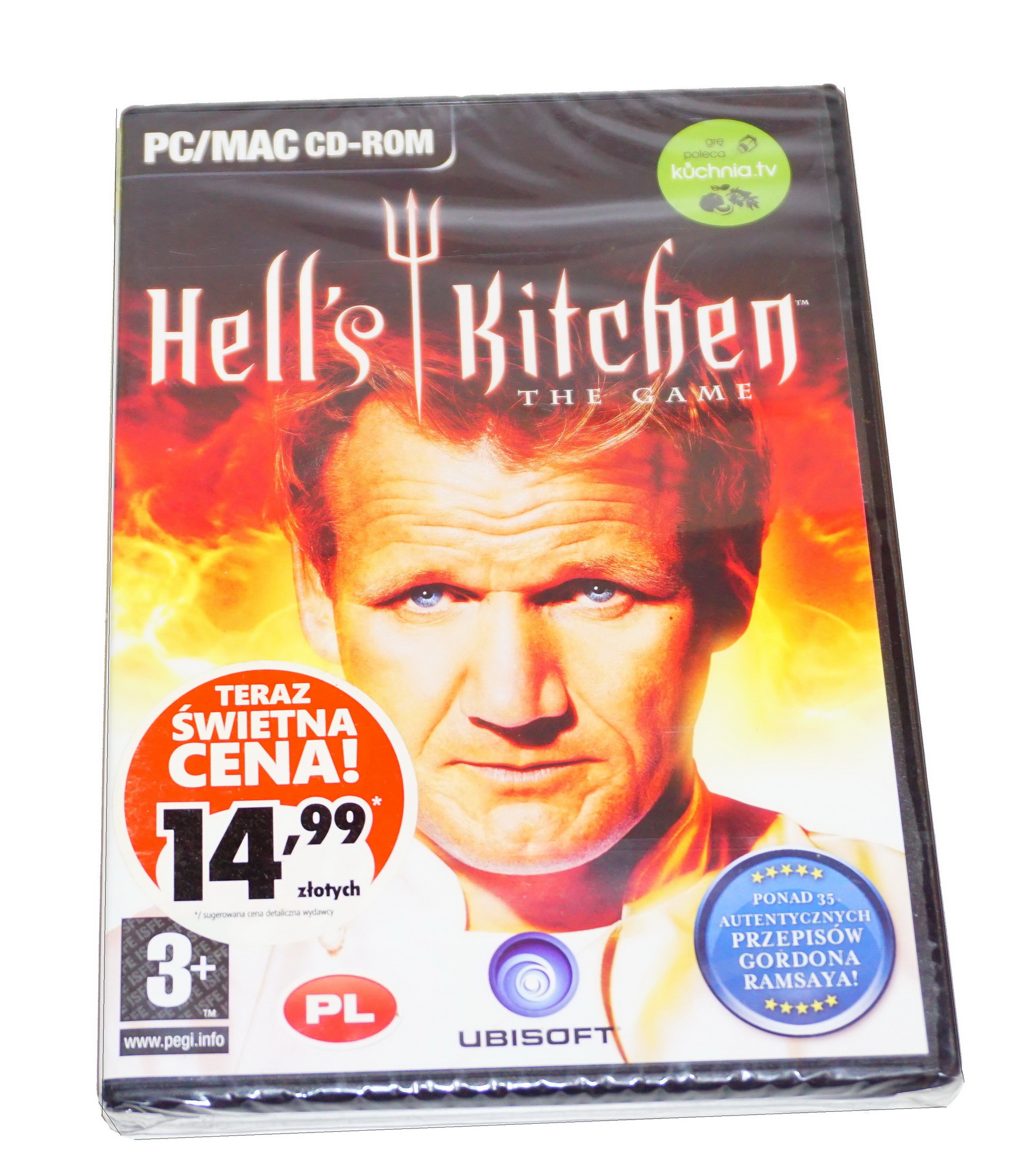 Hell's Kitchen The Game Nowa Folia Box Pl Pc