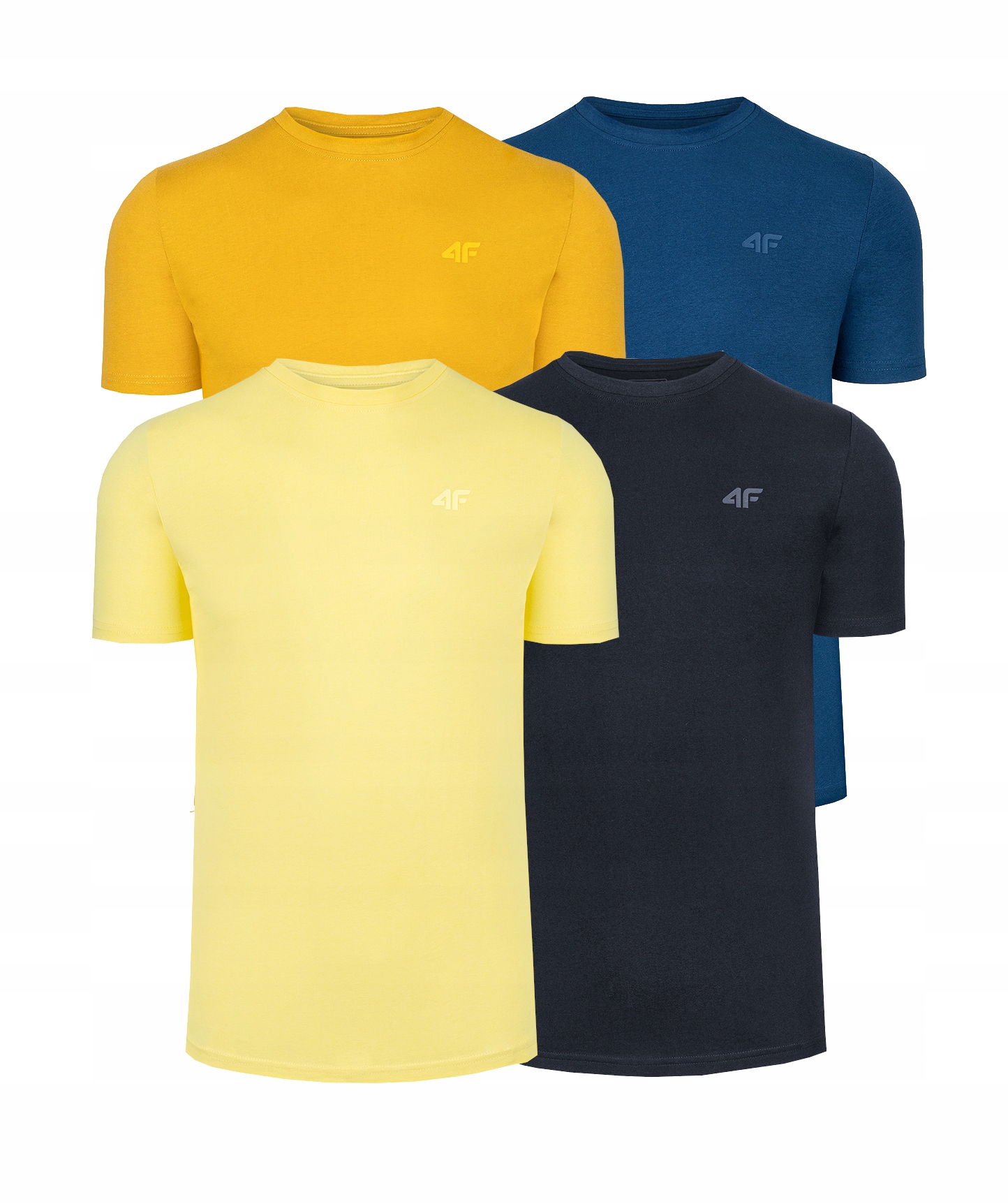 

4F T-shirt Koszulka Męska Zestaw 4 Szt.