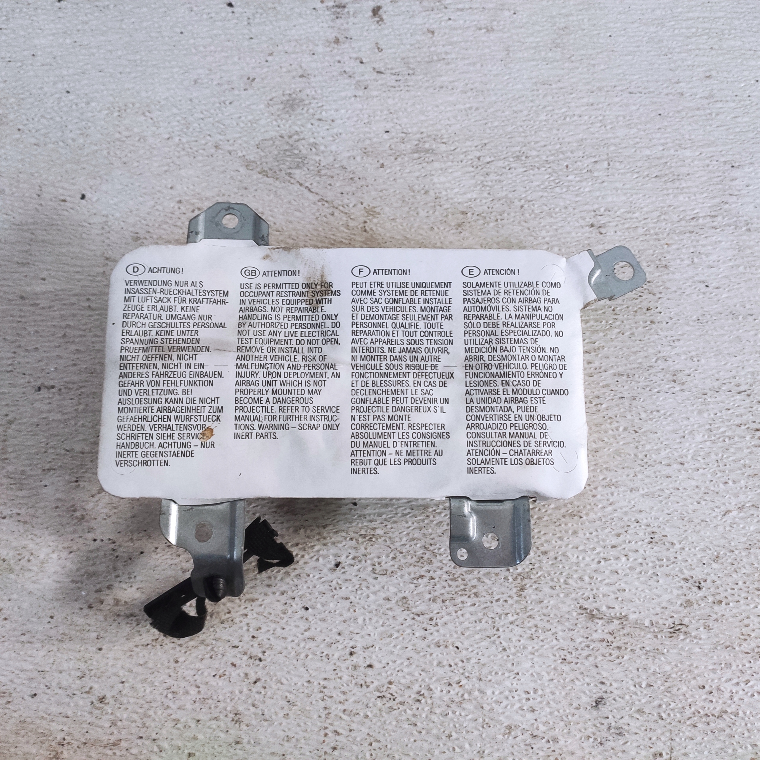 BMW X3 E83 LIFT rechts Airbag AIRBAG Tür