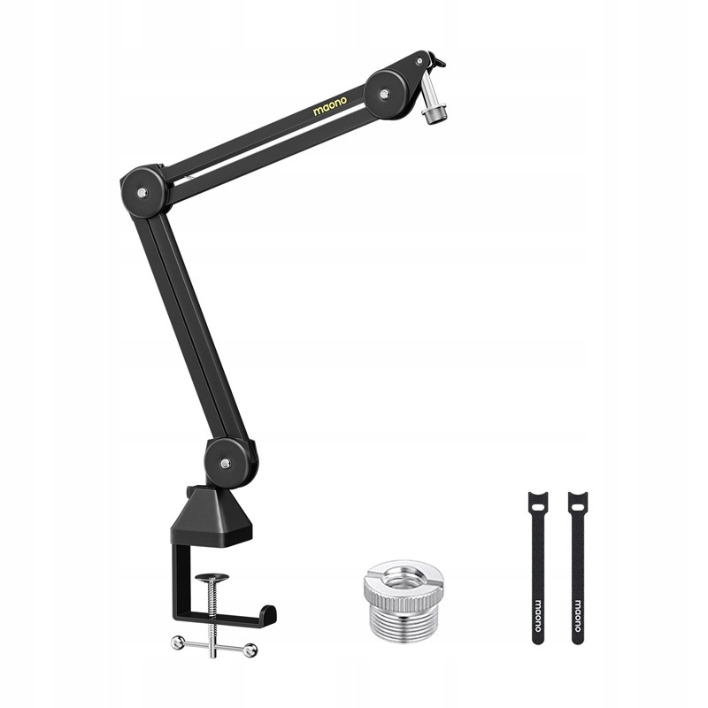 Maono Ba37 Držák na mikrofon Ocelové rameno 2,5 kg 3/8 5/8 Upevnění 2x35 cm