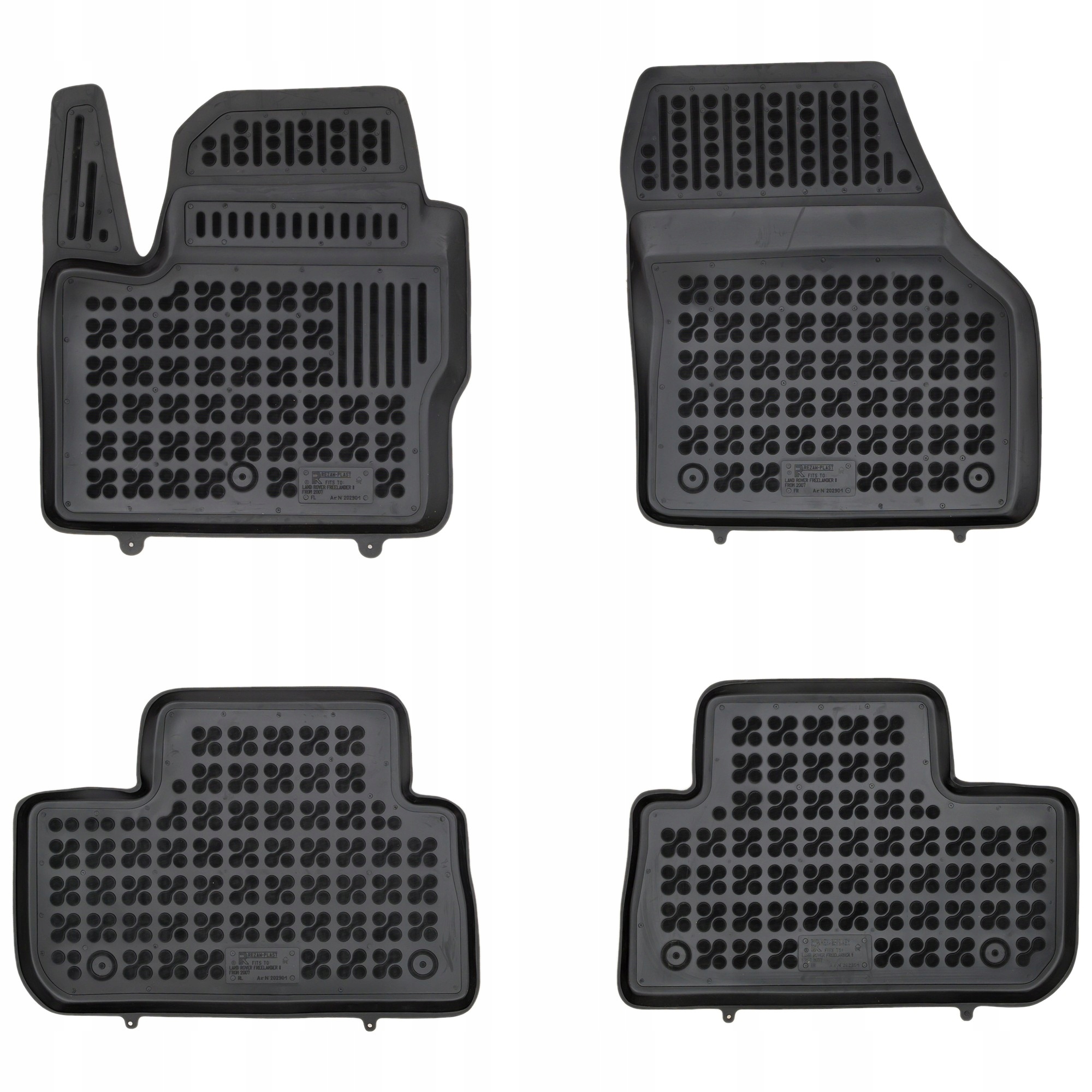 Dywaniki gumowe korytka samochodowe Land Rover Freelander II 2006-2014