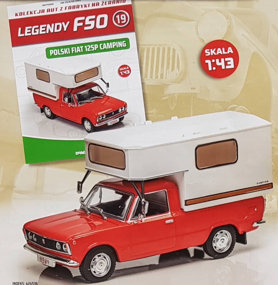 Legendy FSO 19 Polski Fiat 125p Camping