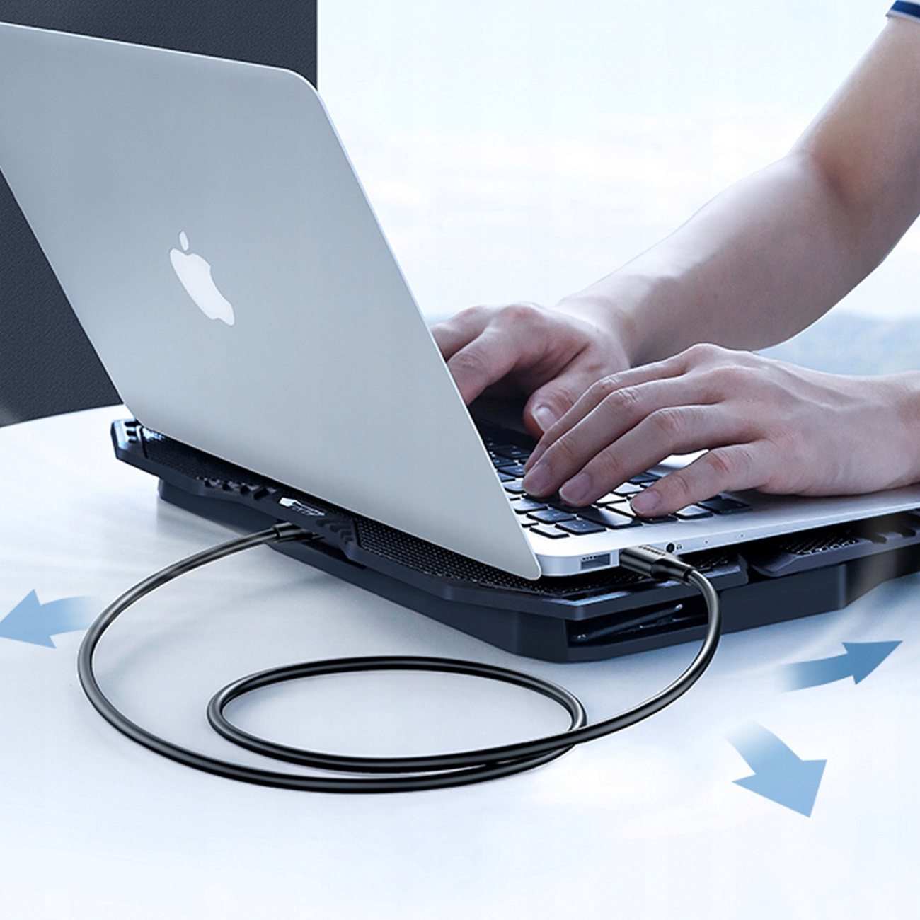 Ugreen kabel USB - USB 2.0 480Mb/s 3m czarny (US10 Kod producenta 30136