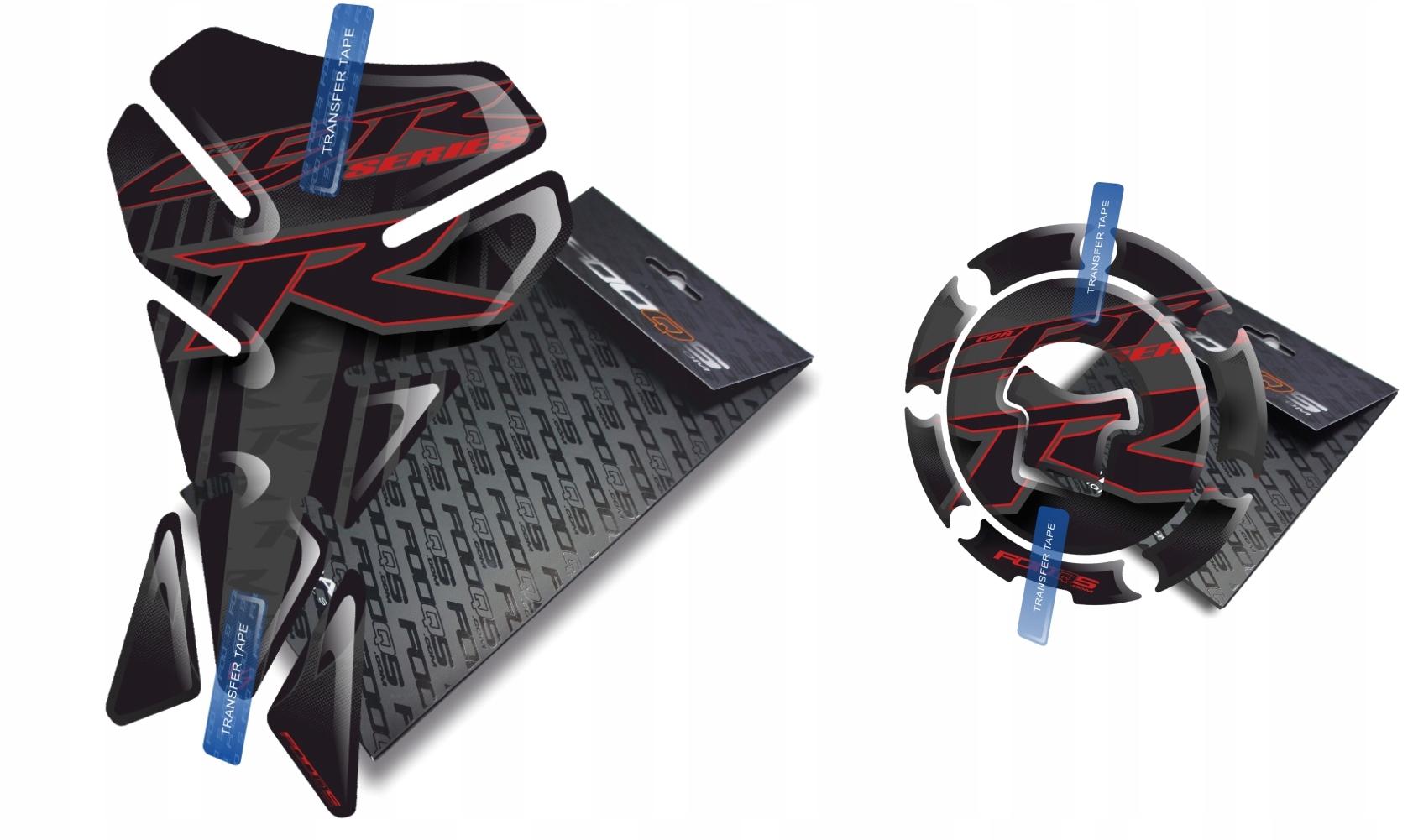 Tank-pad Cap-pad V1 Fooqs pro Honda Cbr 600 1000 Rr Starší Model Černý