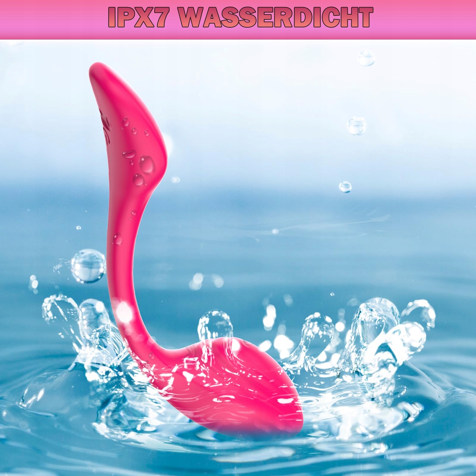 DILDO VIBRATOR DLA KOBIET I PAR Z APLIKACJĄ 10 TRYBÓW STYMULACJI KLITORIS — miniatura 5