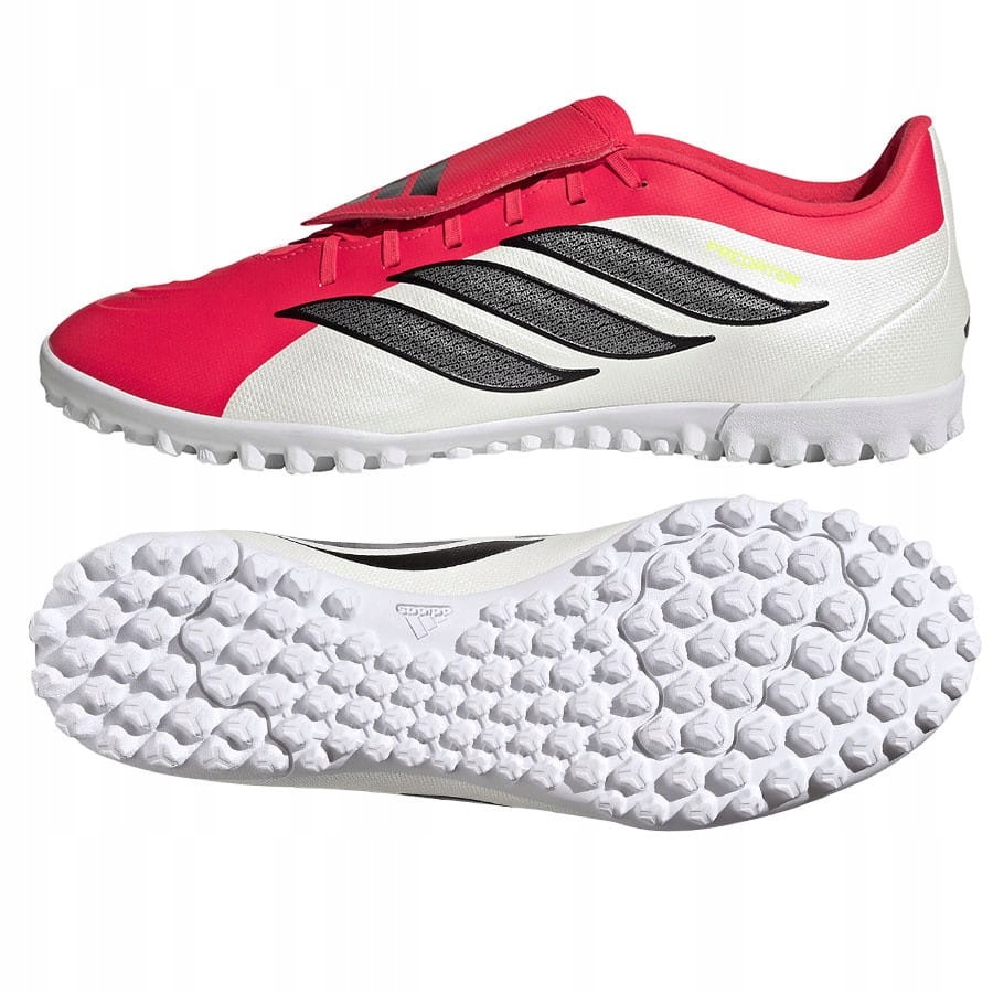Buty adidas Predator Club Ft Tf JR5911 41 1/3, Czerwony