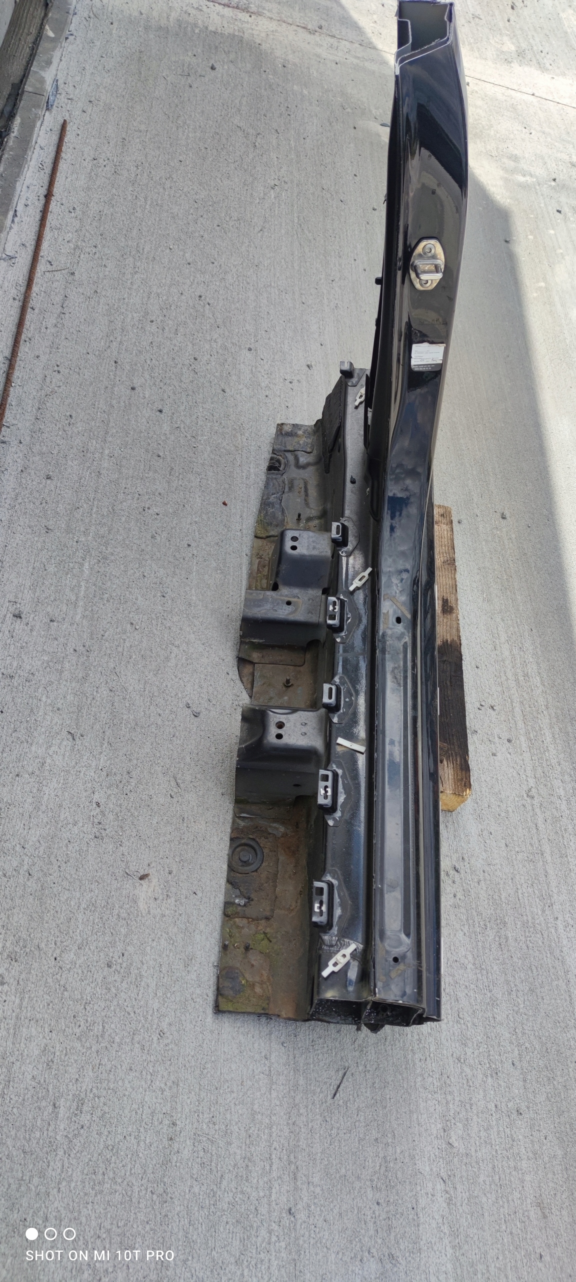 quarter threshold pillar B left AUDI A6 C7 LIFT LY9B