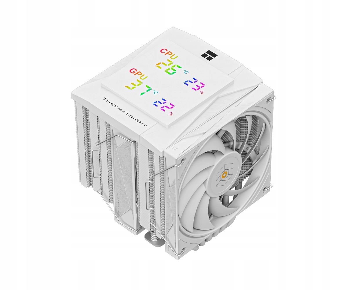 Chłodzenie Thermalright Royal Knight 120 Digital 2x120mm Ekran Intel Amd