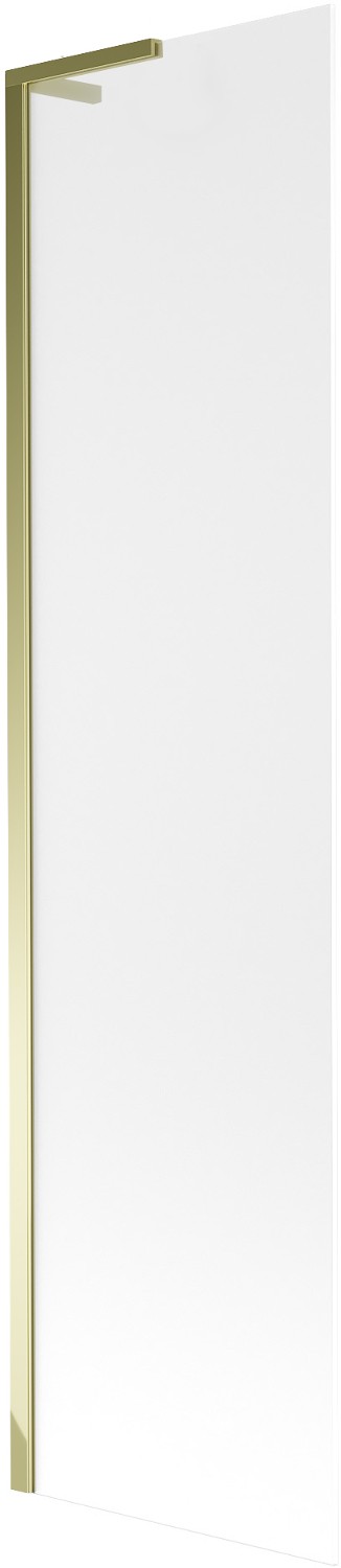 Mexen Next L vanová zástěna 1-křídlová 50 x 150 cm, mrazivý, zlatý 895-05