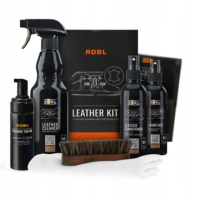 

Adbl Leather Kit zestaw do czyszczenia skóry