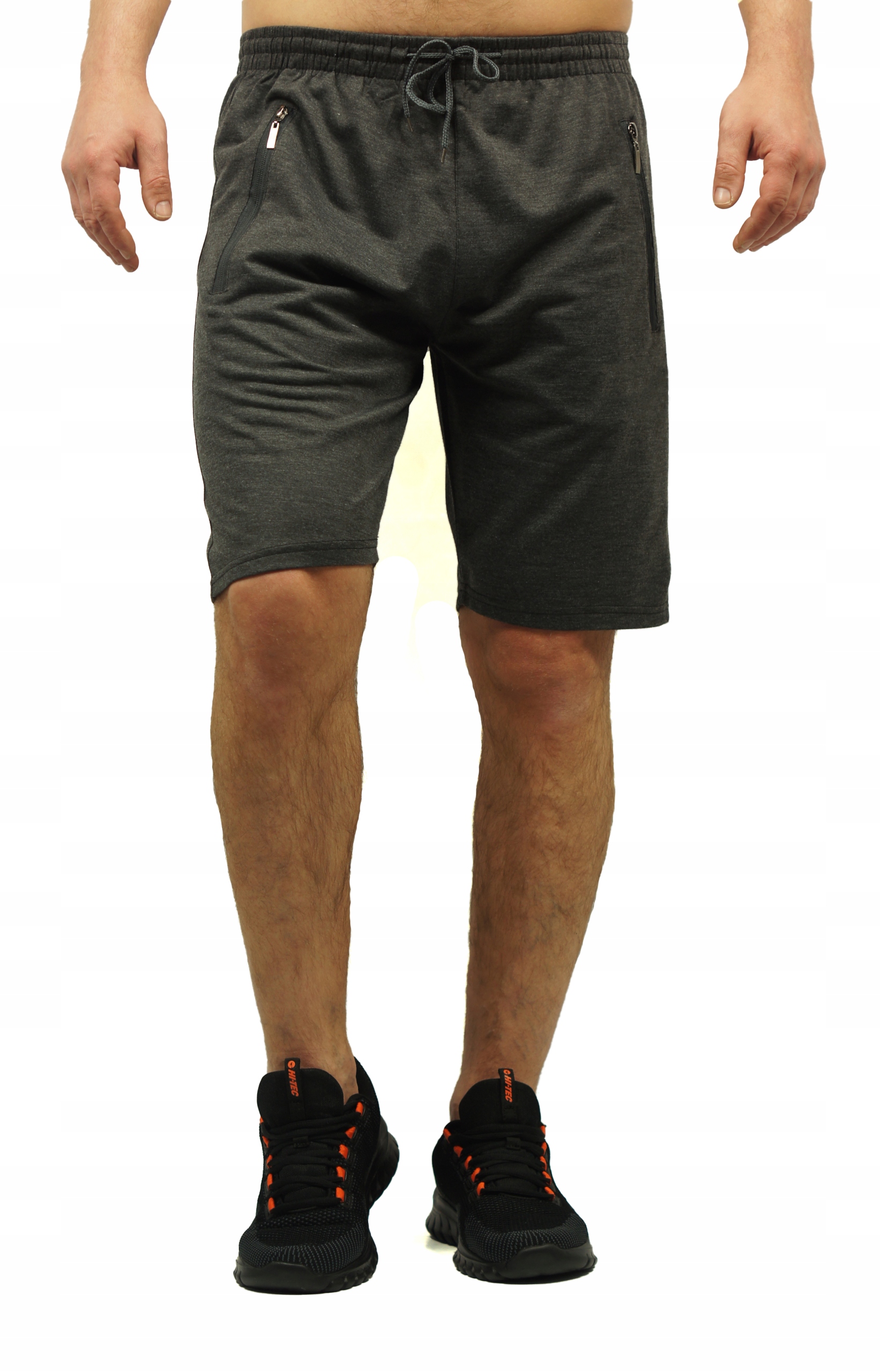 

Krótkie Spodenki Dresowe Gładkie K101 G r.2XL