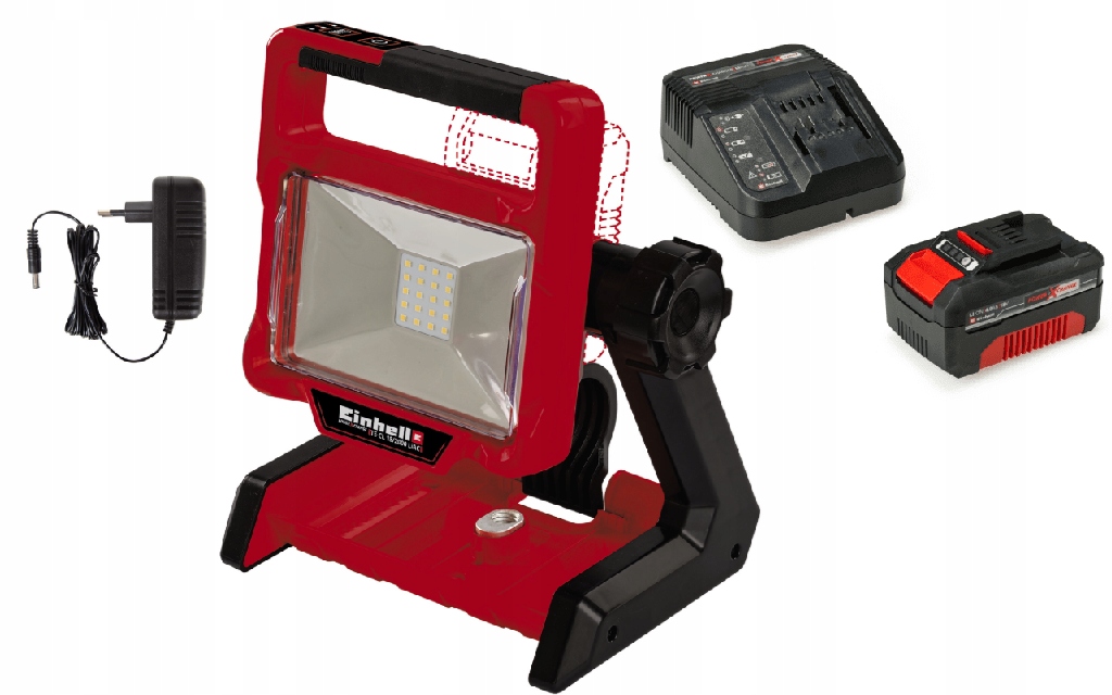 Einhell Lampa Te-cl 18/2000 LiAC Reflektor 4514114 Sada Akumulátor 4,0AH