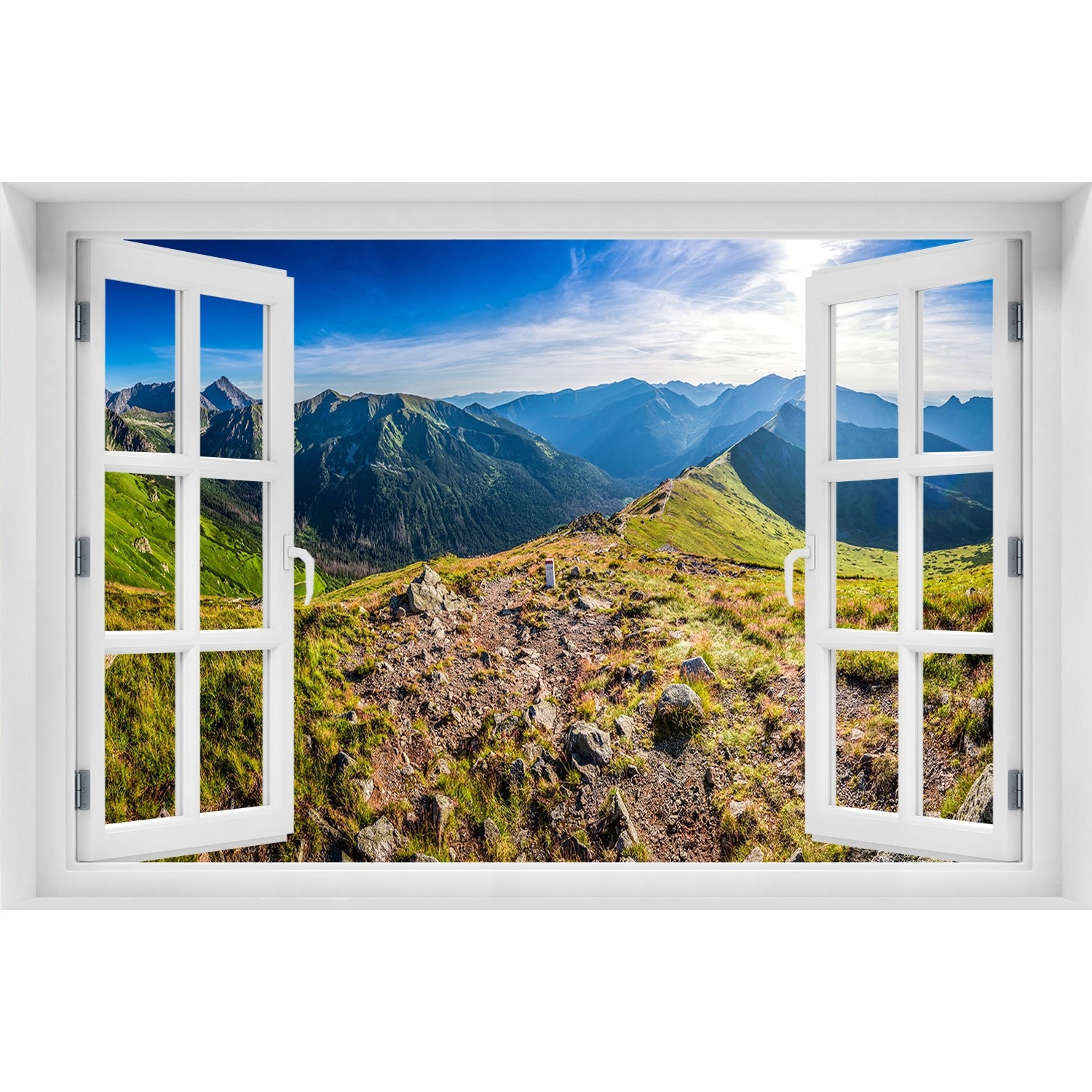 

Samoprzylepna Naklejka na ścianę Panorama górska