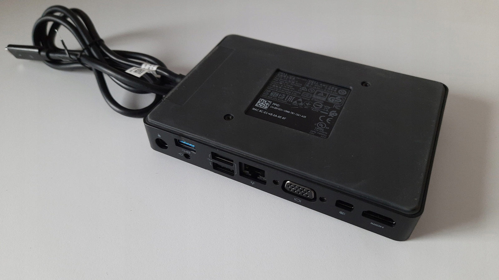 Stacja dokująca Dell WD15 K17A USB 3.0 Producent Dell