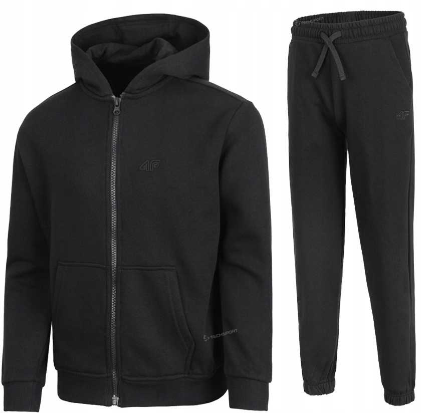 4F Dziewczęcy Dres Komplet Bluza Na Zamek Spodnie rozm 152