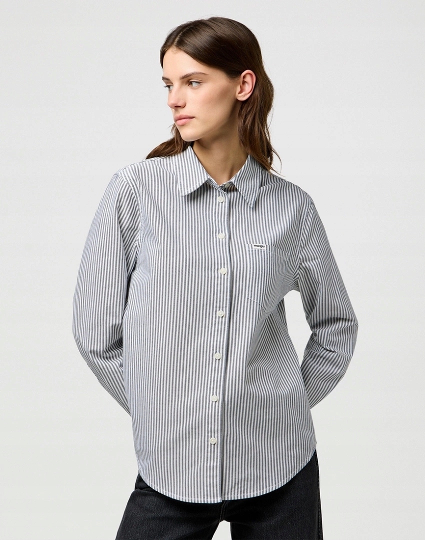 Dámská košile Wrangler 1 Pkt Shirt Navy 112373409 M