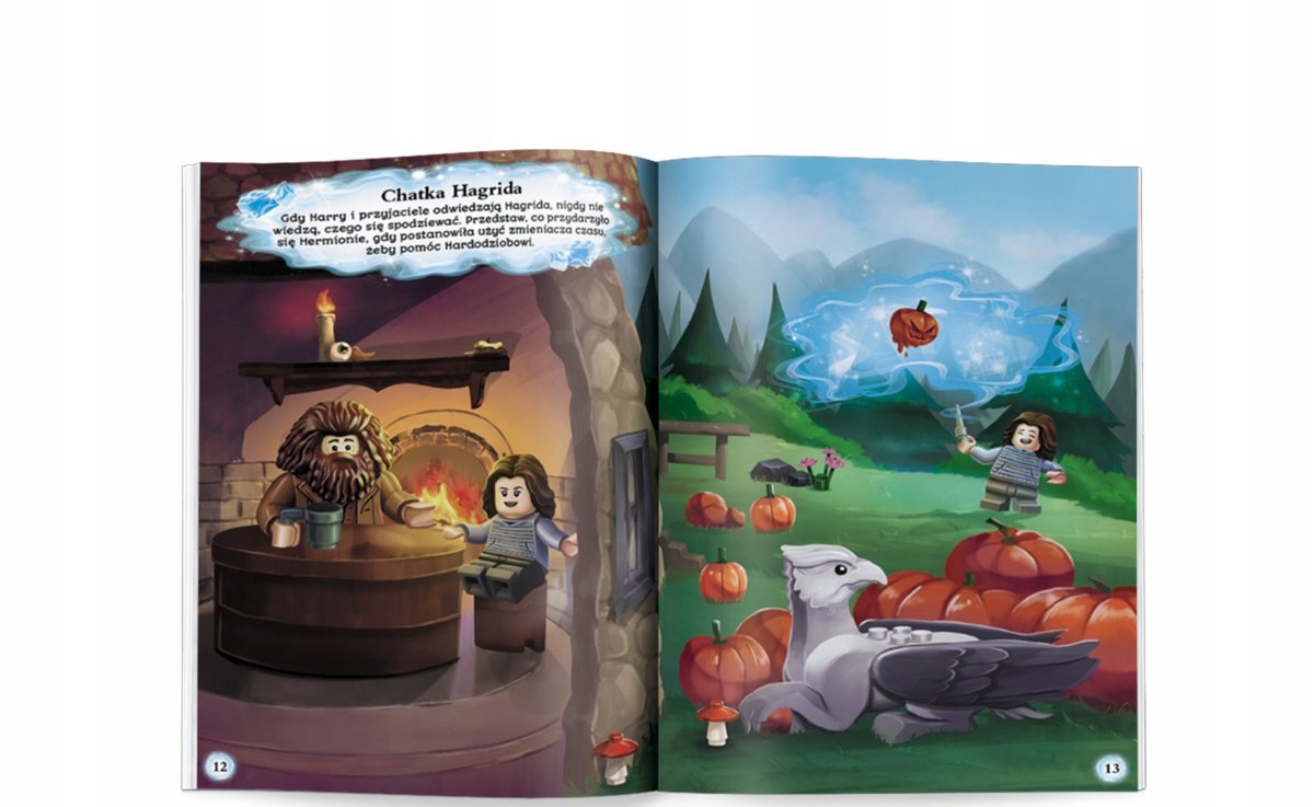 LEGO Harry Potter NAKLEJKOWE SCENKI - 250 naklejek Gatunek Książki z dodatkami