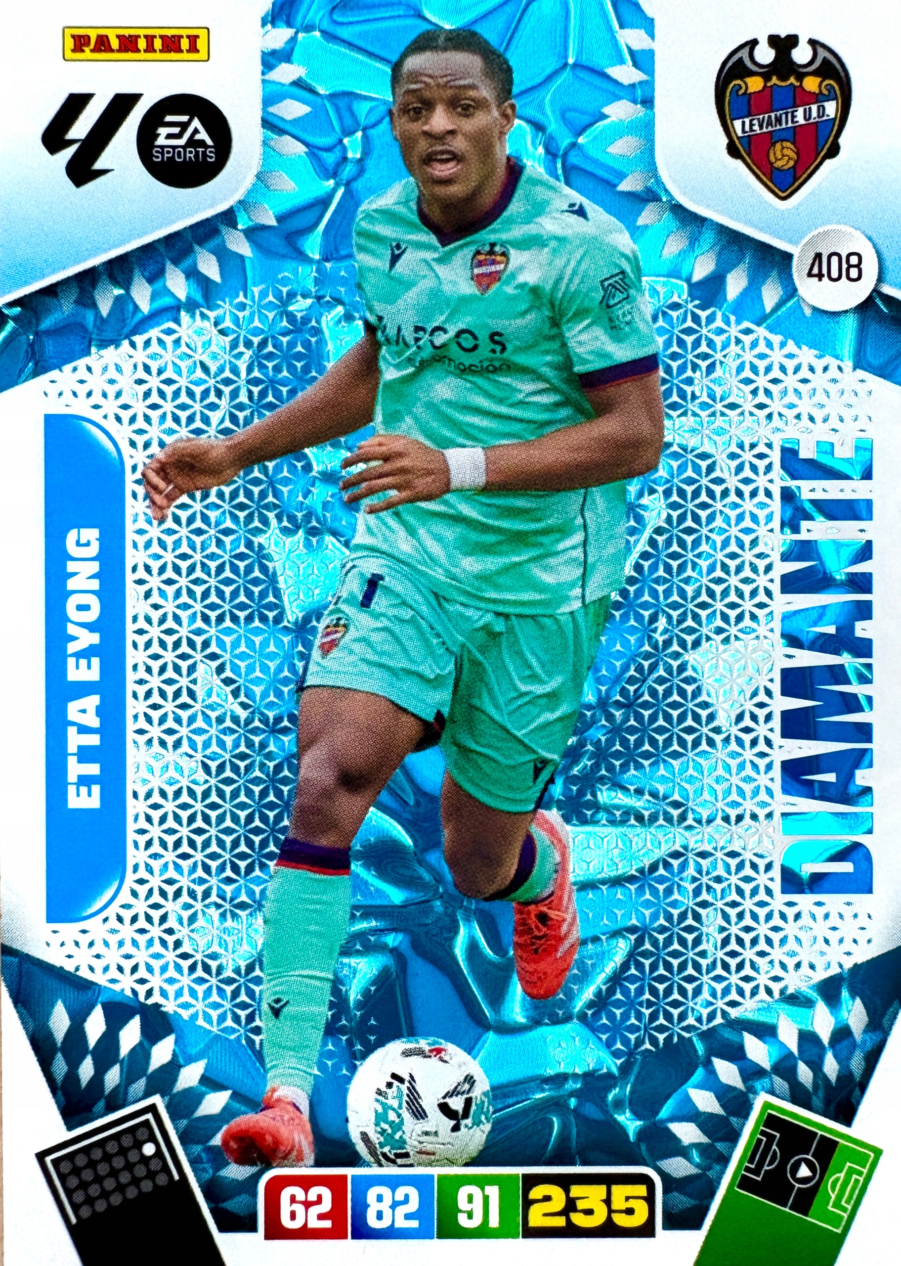 La Liga hiszpańska 2025-26 2026 Diamante 408 Etta Eyong Levante
