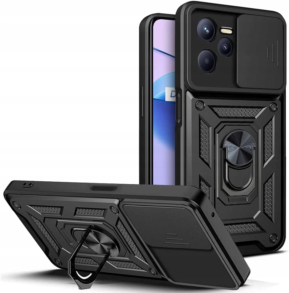 

Etui do Realme C35 Defender Slide Szkło