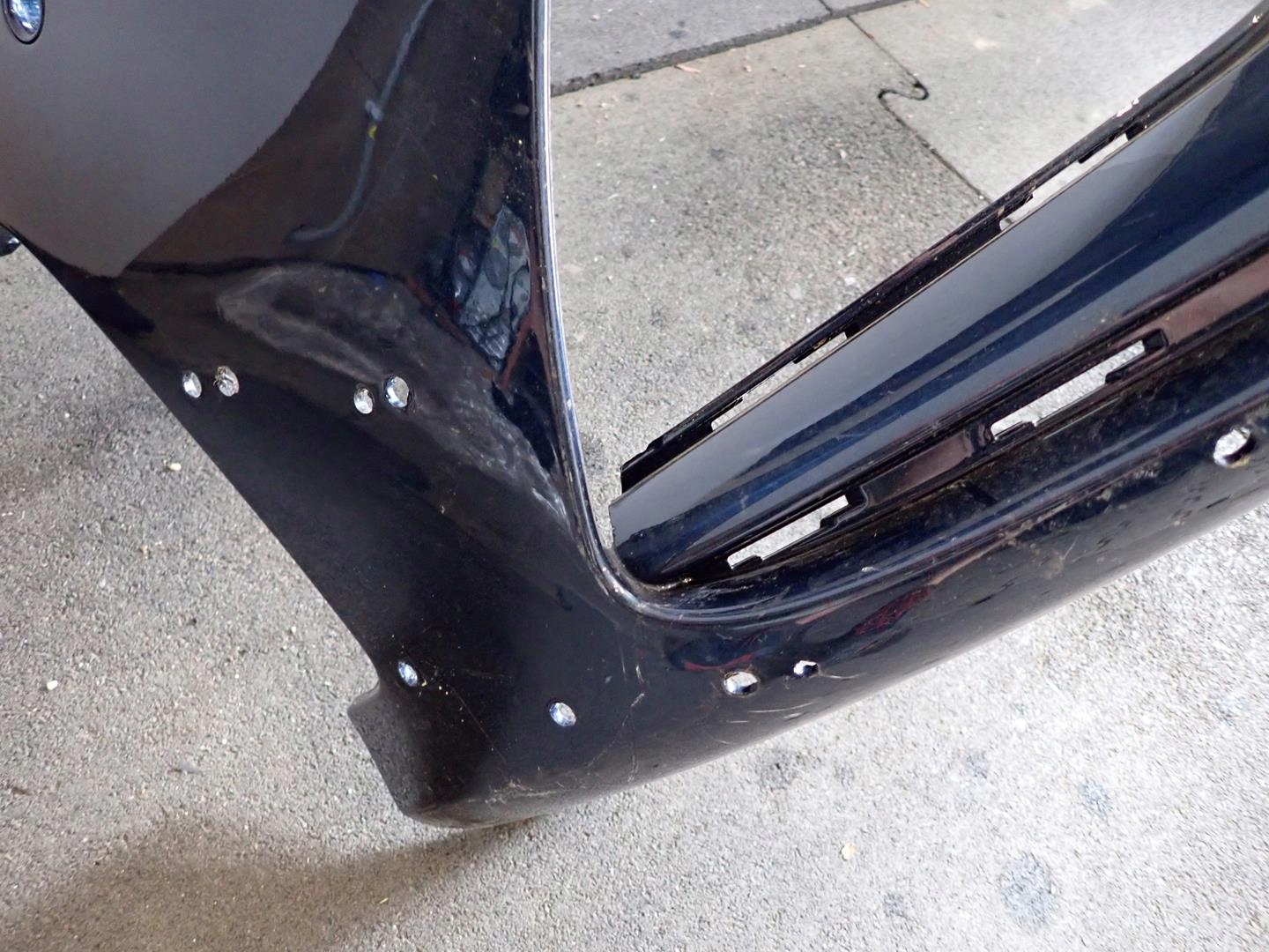 bumper front front MERCEDES A-KLASA W177 2018- AMG